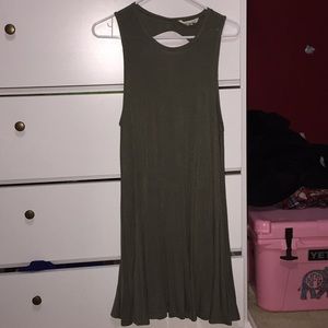 Soft & Sexy Olive Green Dress